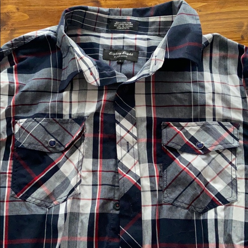 Men’s button up shirt